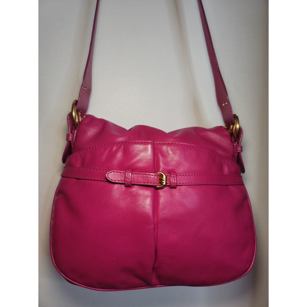Marc by Marc Jacobs Petal to the Metal Natasha Bag Magenta SET w/wallet - Picture 4 of 10